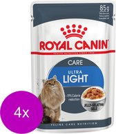 Royal Canin Ultra Light In Jelly - Kattenvoer - 4 x 12x85 g