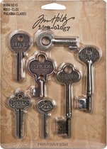 Idea-ology -Tim Holtz word keys x7