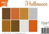 Joy!Crafts Papierset - A4 - 3x4 tweezijdige designs - Halloween