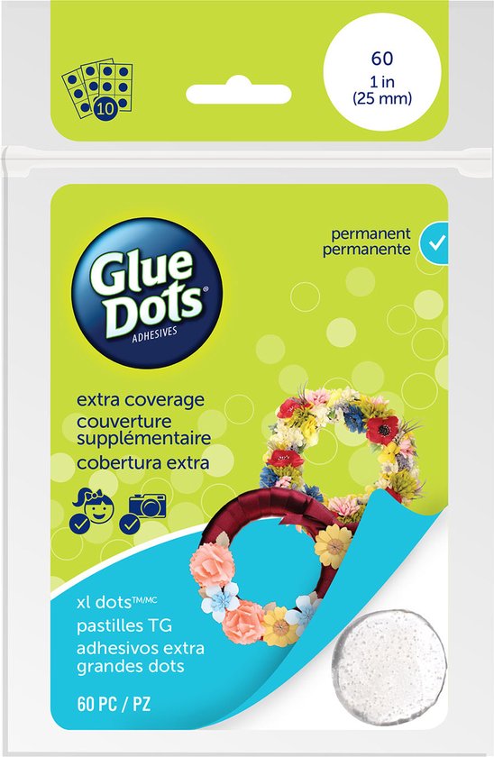 Glue Dots XL dots sheets 25mm