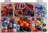 Pony-beads kit with bracelet loops