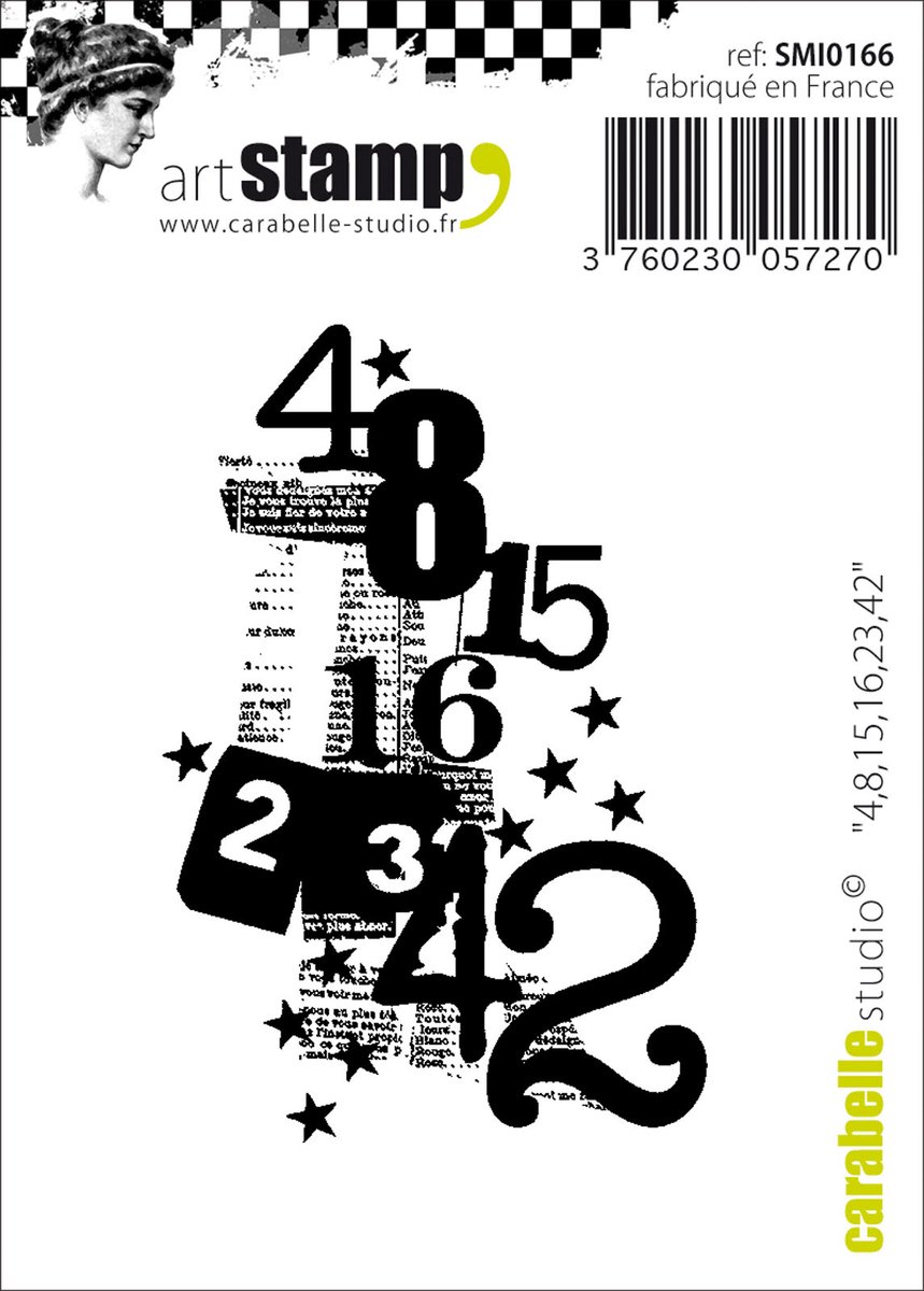 Carabelle Studio Stempel - mini 4,8,15,16,23,42