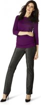 ES&SY Selma Broek - Black/Silver - maat 38