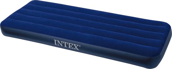 Intex Luchtbed - Classic Downy Luchtbed - Fiber-Tech - Dura-Beam Standard - 76 X 191 X 25 Cm - Blauw van Intex — afbeelding 2