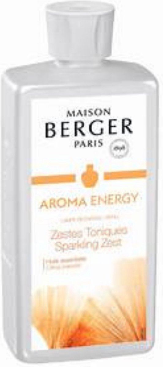 Coffret Lampe Berger Aroma avec recharge Aroma Energy – Zestes