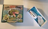 Regenboog en Dinosaurus bruisballen set- 8 stuks - Rainbow and Dinosaurus Bath bombs - Giftset kinderen - Regenboog Bruisbal - Dinosaurus bruisbal - Bruisballen voor kinderen – Regenboog Brui