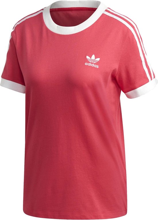 adidas Originals 3 Str Tee T-shirt Vrouwen Roos 30