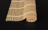 Sushi mat (roller)  24x24 cm bamboe hoog kwaliteit.