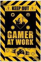 Grupo Erik Gameration Gamer at Work  Poster - 61x91,5cm