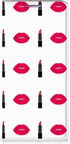 Beschermhoes Motorola Moto G60s Telefoonhoesje Lipstick Kiss