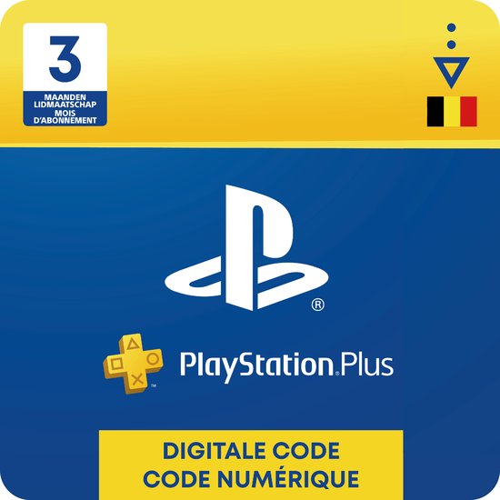 PlayStation Plus 3 maanden - PSN PlayStation Network Kaart - BE | bol.com