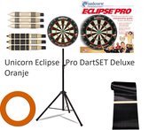 Unicorn Eclipse pro dartSET Deluxe incl Dartstandaard & 6 darts + Surround Ring + Rubberen Ochemat