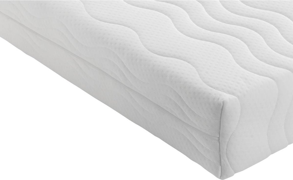 Qualitybed 180x200x20 Koudschuim Matras Hotelkwaliteit -20cm-SCHERP GEPRIJSD!!! Wit