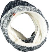 Sarlini | Snood Ronde Blauwe Dames colsjaal | Knitted Kabel Gebreid | Charlie