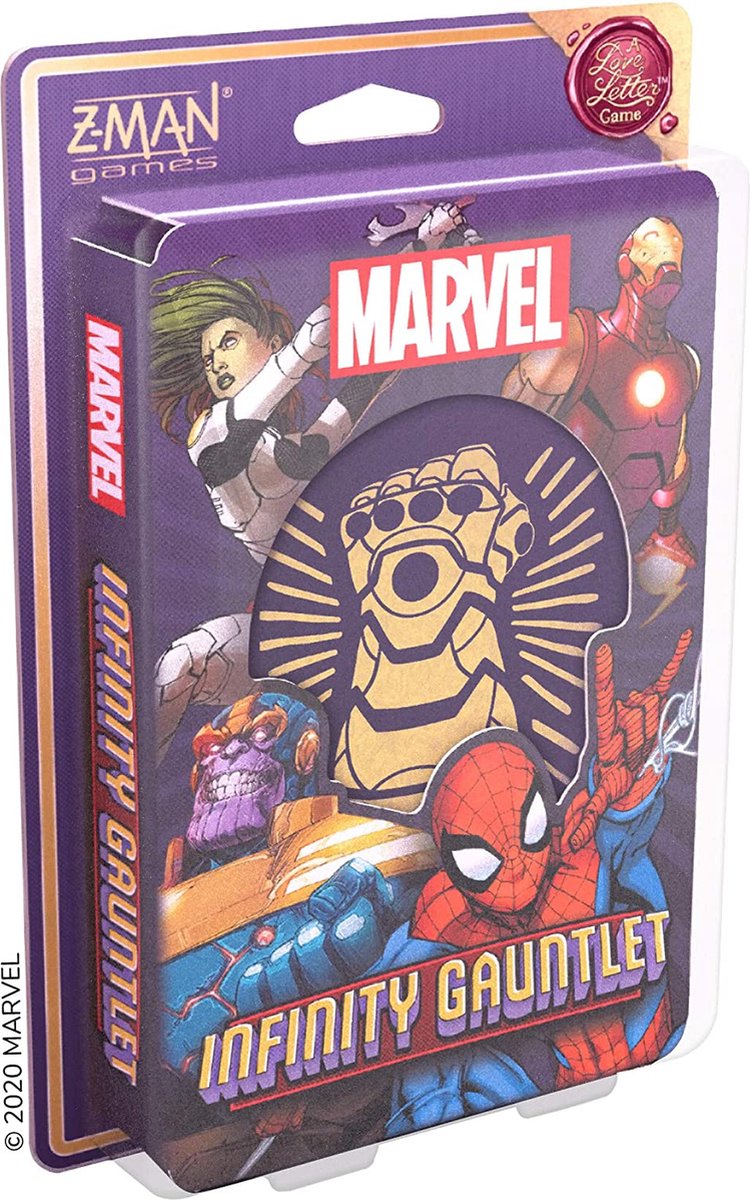 Z-man Games Infinity Gauntlet: A Love Letter Game
