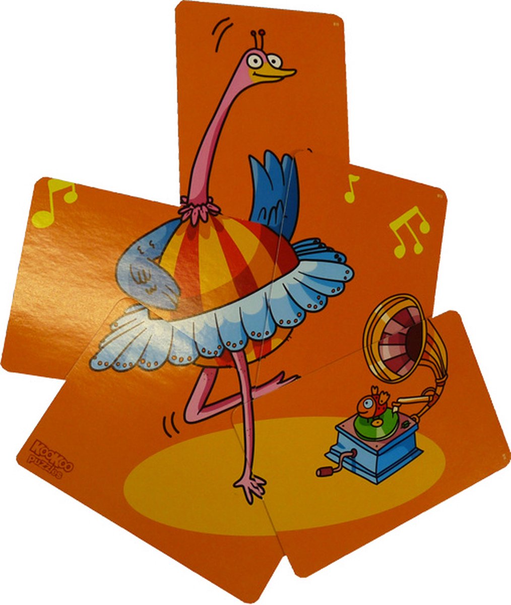 KooKoo Puzzle: Dansen Kaartspel
