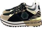 Liu Jo Maxi Wonder 40 sneaker zwart / combi, ,40 / 6.5