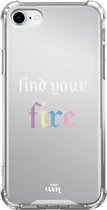 xoxo Wildhearts case voor iPhone 7/8 SE - Find Your Fire - xoxo Wildhearts Mirror Cases