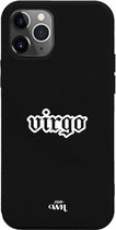 xoxo Wildhearts case voor iPhone 12 Pro - Virgo (Maagd) Black - iPhone Zodiac Case