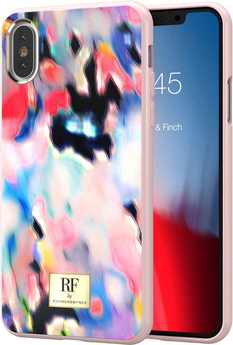 Coque iPhone Xs Max - Black marble