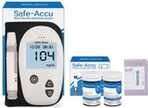 Vitafa Glucosemeter Kit - Bloedsuikermeter - Diabetestest - Glucosemeter Startpakket - Startkit - Glucose teststrips