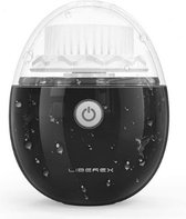 Liberex Gezicht Reiniger - Draadloze Sonische Borstel – 3 Borstelkoppen – Massage, Exfoliëren en Peeling – Oplaadbaar – Zwart