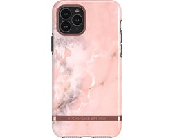 Richmond & Finch Pink Marble marmer hoesje voor iPhone 12 mini - roze