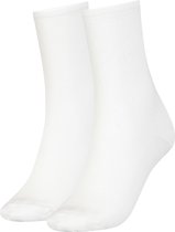 Calvin Klein 2-Pack Monogram Mesh Dames Sokken - Maat 40-41