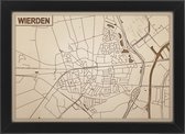 Decoratief Beeld - Houten Van Wierden - Hout - Bekroned - Bruin - 21 X 30 Cm