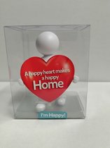 Geschenkpopje - A happy heart makes a happy Home - gift set - cadeau - 3528