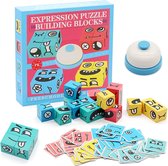 Puzzel Blokjes - Emoji puzzelspel - Speelgoed vanaf 3 jaar - Kaartspellen voor volwassenen en kinderen - Speelkaarten