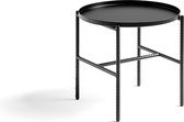 HAY - Rebar Bijzettafel rond - zacht zwart