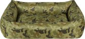 Dog's Lifestyle hondenmand Army Legergroen 85cm Waterafstotend Canvas!