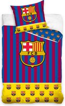Dekbed barcelona stripes (FCB18_2011): 140x200/70x