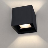 LED-wandlamp - voor binnen en buiten - warm wit