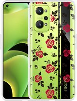 Realme GT Neo2 Hoesje Roses - Designed by Cazy