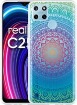 Realme C25Y Hoesje Hippie Dream - Designed by Cazy