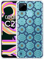 Realme C21Y Hoesje Mandala Patroon - Designed by Cazy