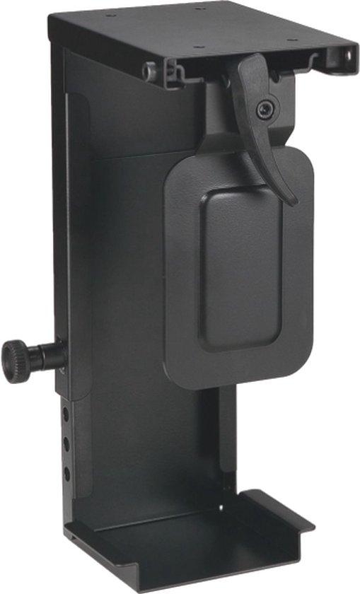 Verstelbare Mini PC-houder - Draagkracht 10kg - Zwart | bol.com