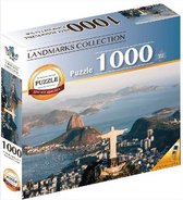 Puzzel 7 World Wonders - El Cristo Salvador 1000St