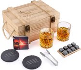 Premium Afomida Whisky Stenen Set - Cadeau voor mannen