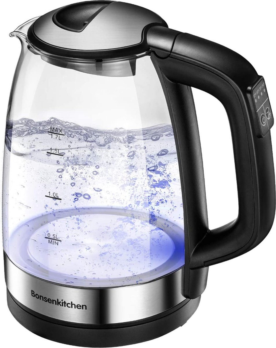 Glazen waterkoker