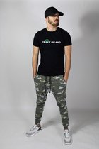 Slim Fit Jogger Men Green Camo