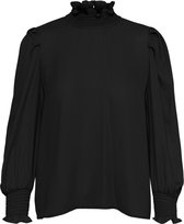Vero Moda Blouse Vmgry Ls Smock Top Wvn Vo Ga 10256737 Black Dames Maat - M