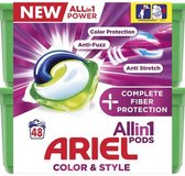 Ariel All-in-1 Pods Color & Style Extra Fiber Protection (24+24) 48 Wasbeurten