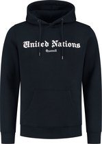 Quotrell United Nations Hoodie Navy XS