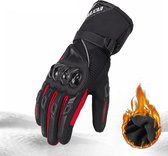Intera Motorhandschoenen - Motorhandschoenen Unisex - Scooter Handschoenen - Winter - Waterdicht - Touchscreen - Outdoor -  Rood - XL