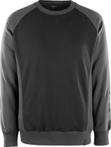 Mascot Witten Sweatshirt Unique-XL-0918-Zwart/Donkerantraciet