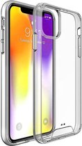 Hoesje iPhone 11 Pro Max - iPhone 11 Pro Max Hoes TPU Transparant Siliconen Case