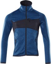 Mascot Accelerate Fleece jumper with zipper 18103-azure blue/dark navy-M